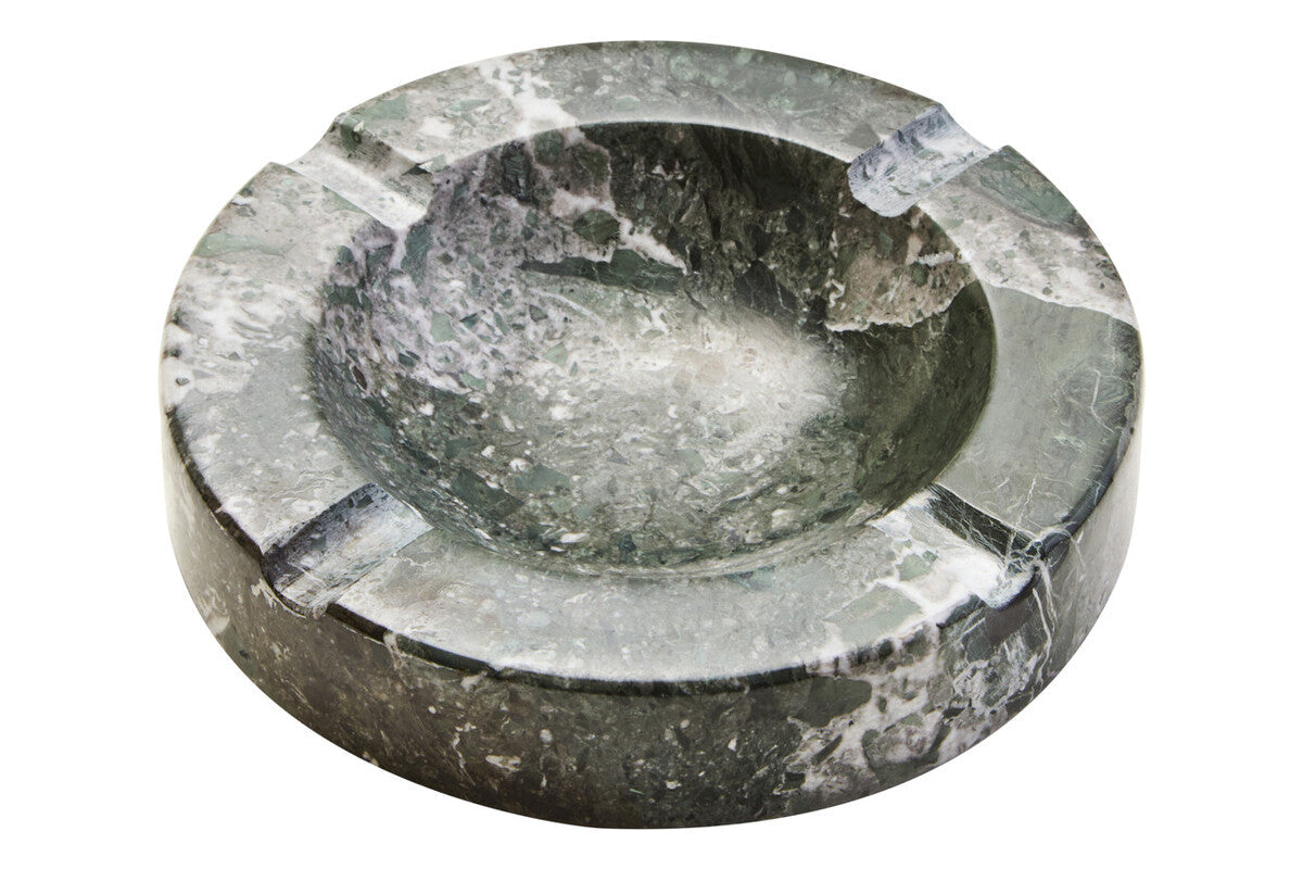 Zoro Black And White Marble Ashtray