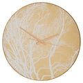 45cm Dia Gold Finish Branch Design Wall Clock | Celina