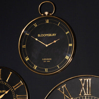 Mateo Pocket Watch Design Large Wall Clock