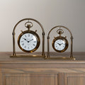 Small Round Mantel Clock | Hampstead