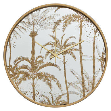 45cm Dia Botanical Wall Clock | Celina