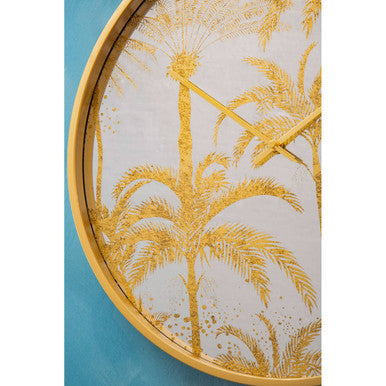 45cm Dia Botanical Wall Clock | Celina
