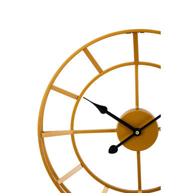 Kent 40cm Dia Small Gold Finish Metal Wall Clock