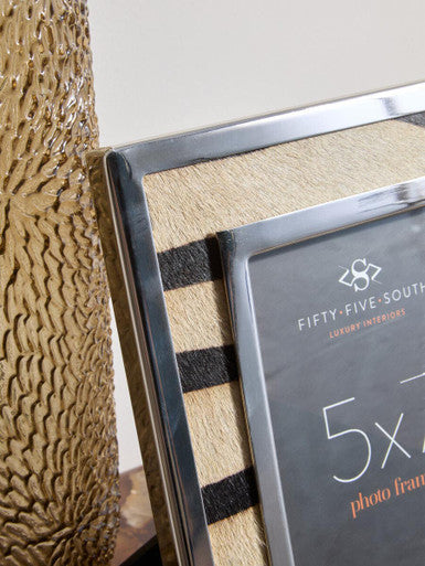 Kensington Townhouse 5in x 7in Zebra Design Photo Frame