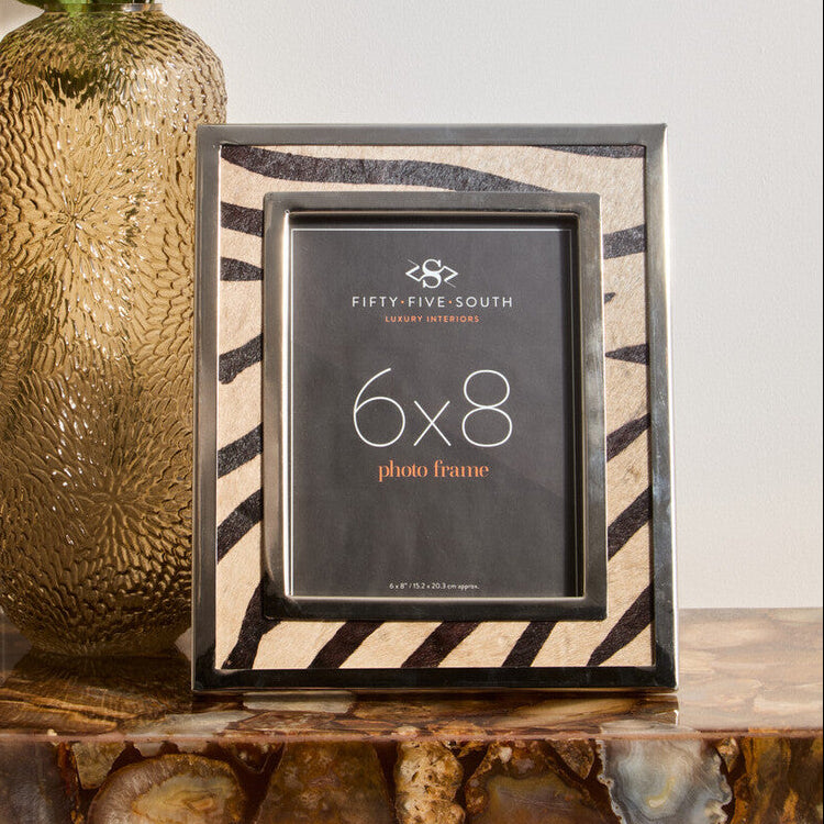 Kensington Townhouse 6in x 8in Zebra Design Photo Frame