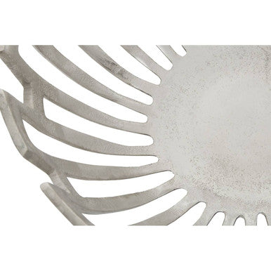 Delphi Small Silver Finish Bowl