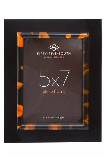 Roma 5 x 7 In Tortoise Shell Photo Frame