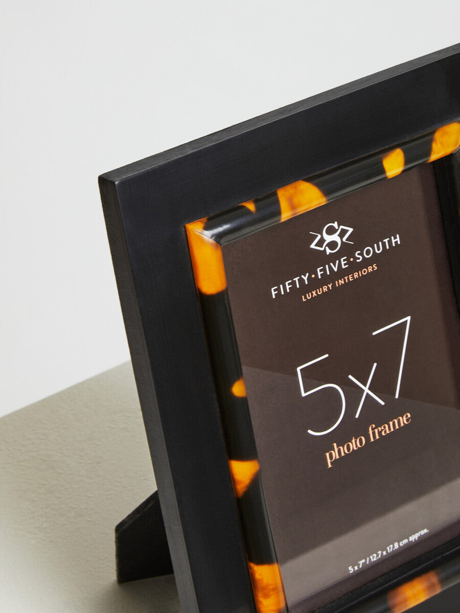Roma 5 x 7 In Tortoise Shell Photo Frame