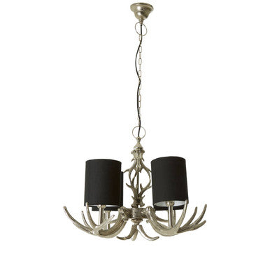 Antler 4 Shade Chandelier