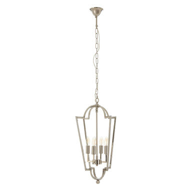 Venice Nickel Plated Tapered Chandelier