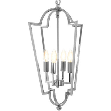 Venice Nickel Plated Tapered Chandelier