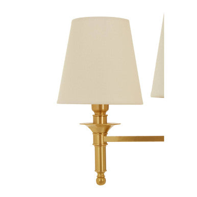 Zina Copper Finish 6 Arm Chandelier