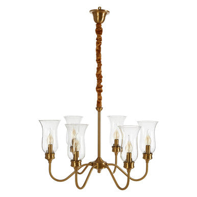 Zissi 6 Arm Gold Ceiling Light