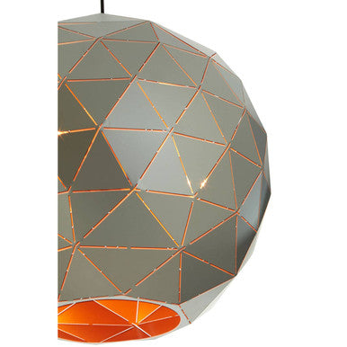 Mateo Medium Silver Finish Pendant Light