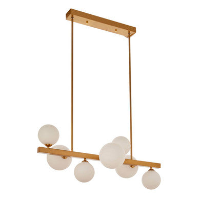 Abira Bronze Finish 7 Light Statement Pendant Light