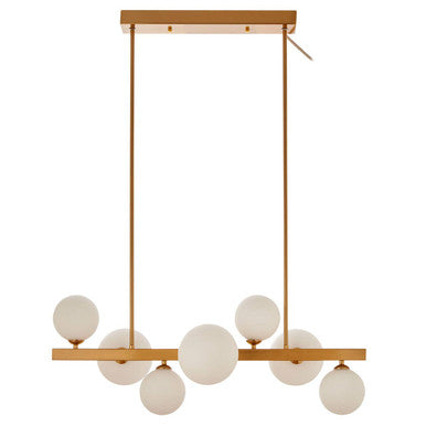Abira Bronze Finish 7 Light Statement Pendant Light