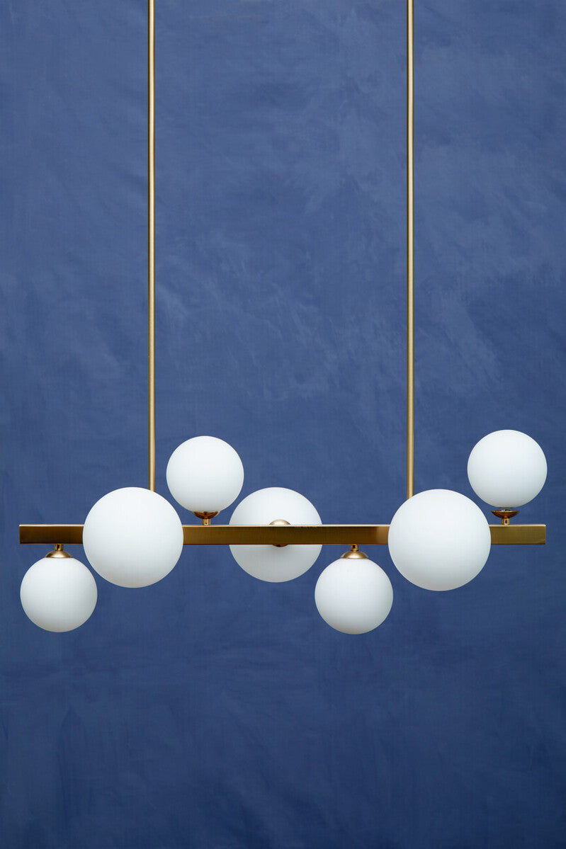 Abira Bronze Finish 7 Light Statement Pendant Light