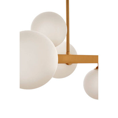 Abira Bronze Finish 7 Light Statement Pendant Light