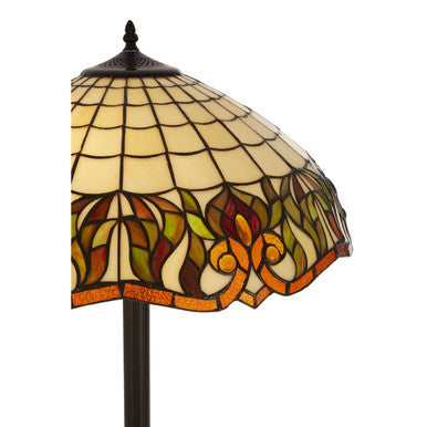 Wisteria Tiffany Umbrella Shade Floor Lamp