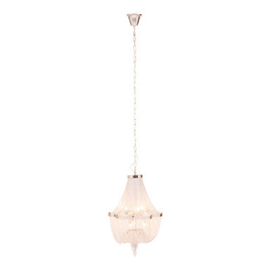 Lerici 6 Light Chrome Chain Chandelier
