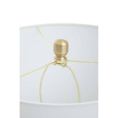 Elin Black Marble and Brushed Gold Table Lamp