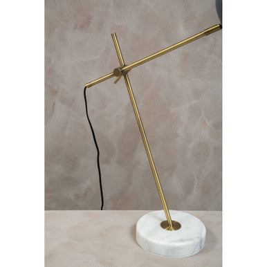 Newton Grey Shade Desk Lamp