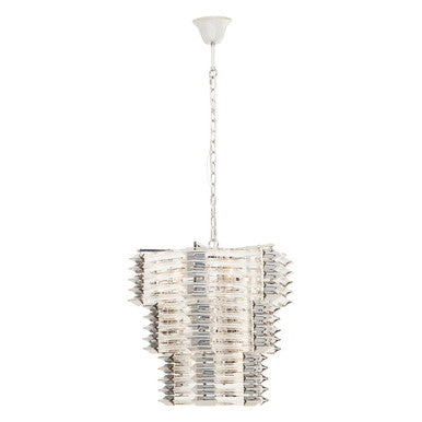 Karli 3 Tier Glass Statement Pendant Light