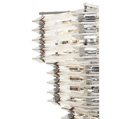 Karli 3 Tier Glass Statement Pendant Light