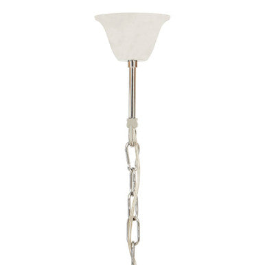 Karlo Chrome Finish and Smoked Glass Starburst Pendant Light