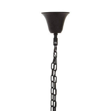 Babylon Large Black 12 Light Chandelier