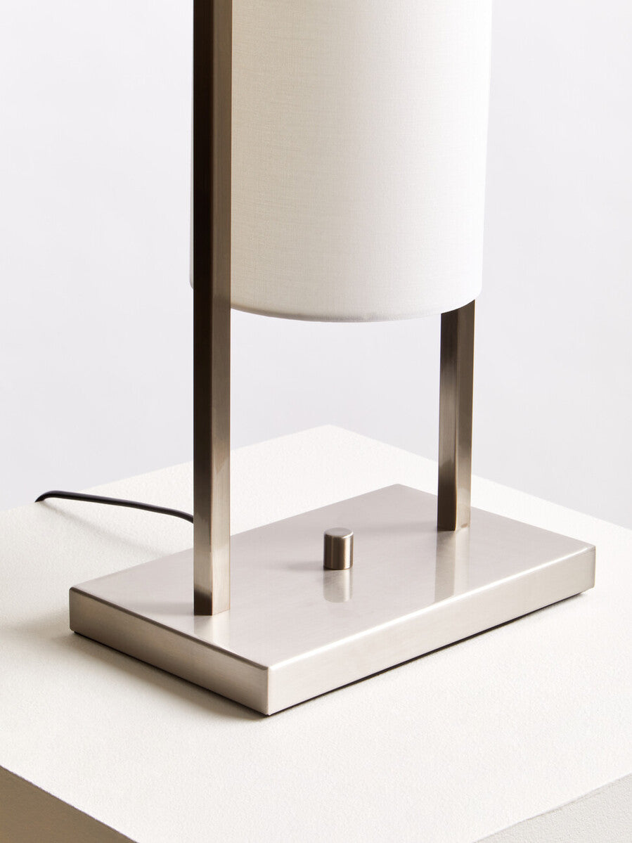 Atkins Nickel FinishÃ‚Â Table Lamp