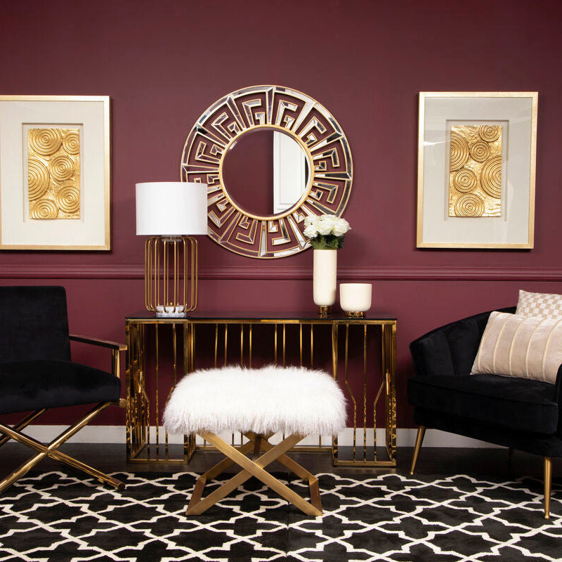Bosie Hampstead Black and White Rug