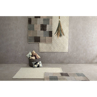 Bosie Jango Small Geometric Ivory Rug