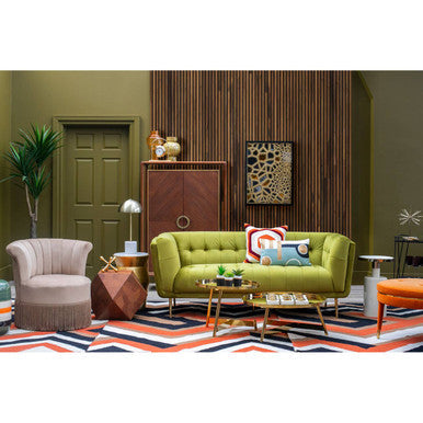 Bosie Ozella Abstract Rectangular Cushion
