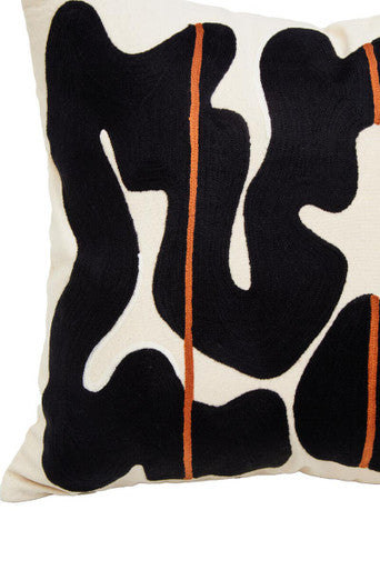 Bosie Ozella Black And Beige Cushion