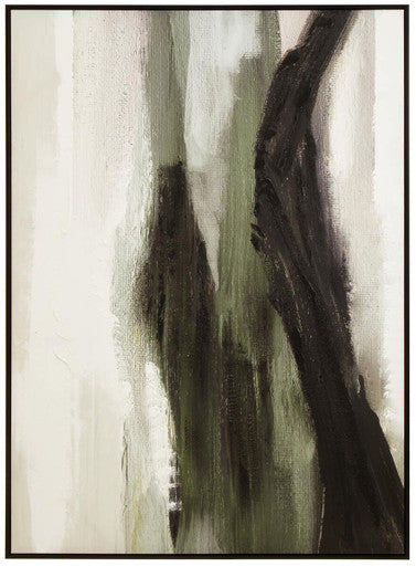 Astratto Green Multi Coloured Abstract Textured Wall Art