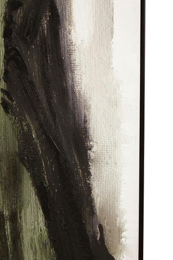 Astratto Green Multi Coloured Abstract Textured Wall Art