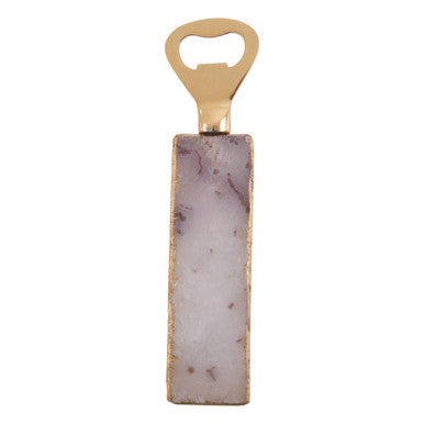 Bowerbird Agata Grey Bottle Opener And Stopper Set