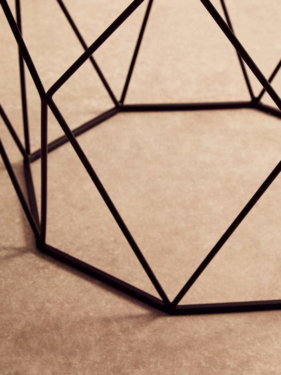 White Marble Top Octagon Table | Shalimar