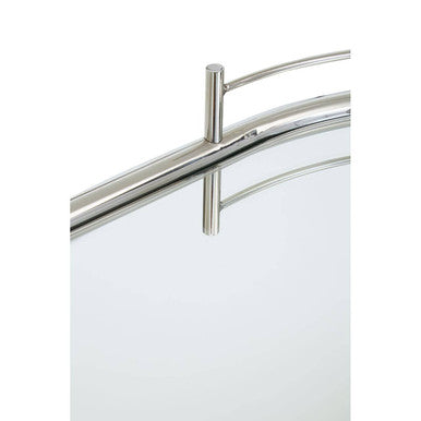 Oria Oval Mirrored Trolley