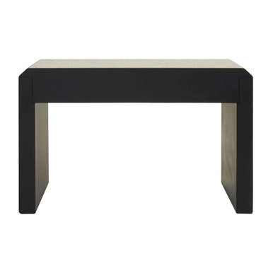 Antique Mirror Console Table with 2 Drawers in Gold Finish, Komo
