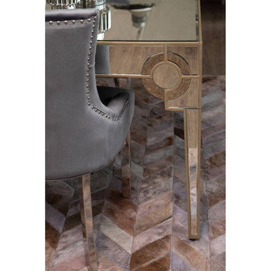 Grey Velvet Dining Chair | Richmond