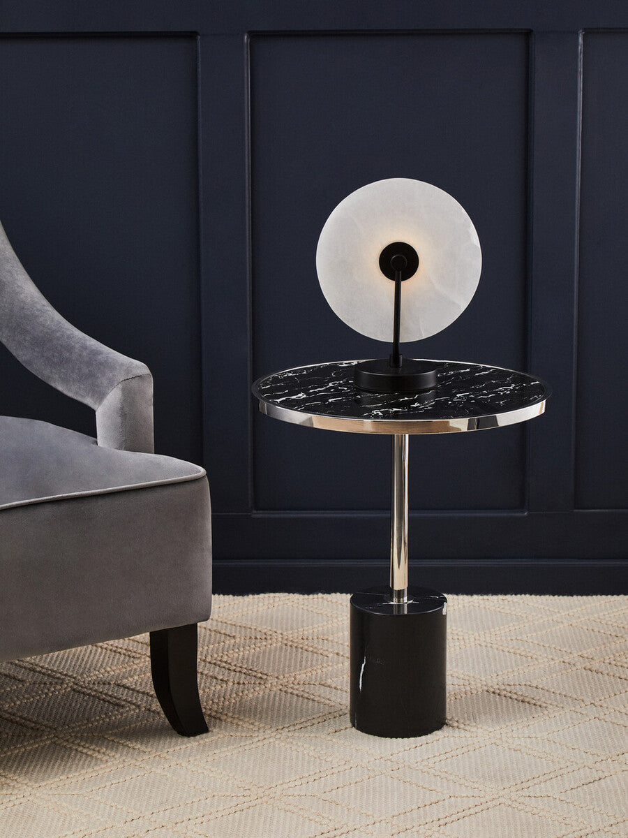Faye Grey Velvet Chair with Wooden Legs