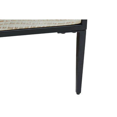 Recycled Pine Wood Grey and White Rectangular Coffee Table with Drawers, Luxor