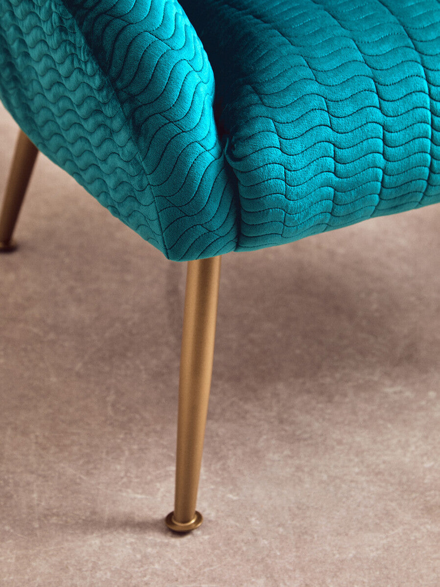 Tania Blue Occasional Chair
