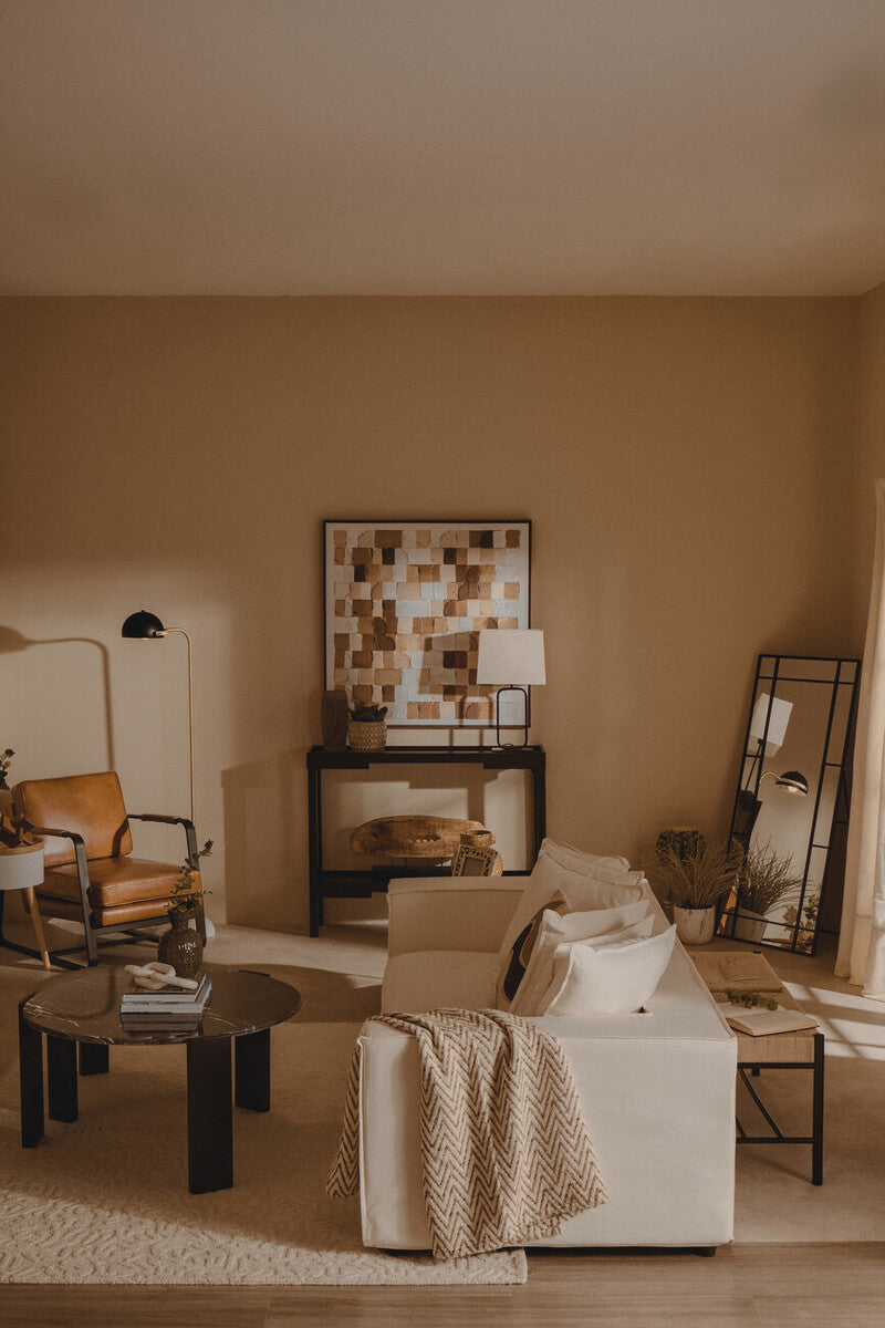 3 Seater Cream Sofa, Marseille