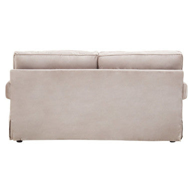 2 Seater Mink Velvet Sofa, Ralph