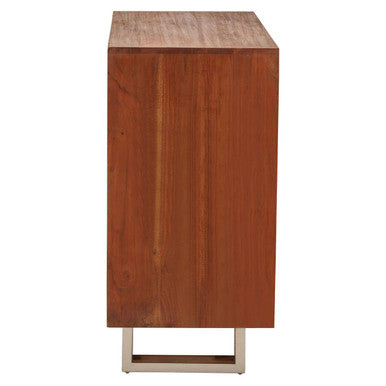 Simla Acacia Wood 1 Door and 3 Drawers Sideboard