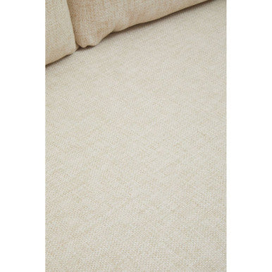 2 Seater Natural Fabric Sofa, Azalea
