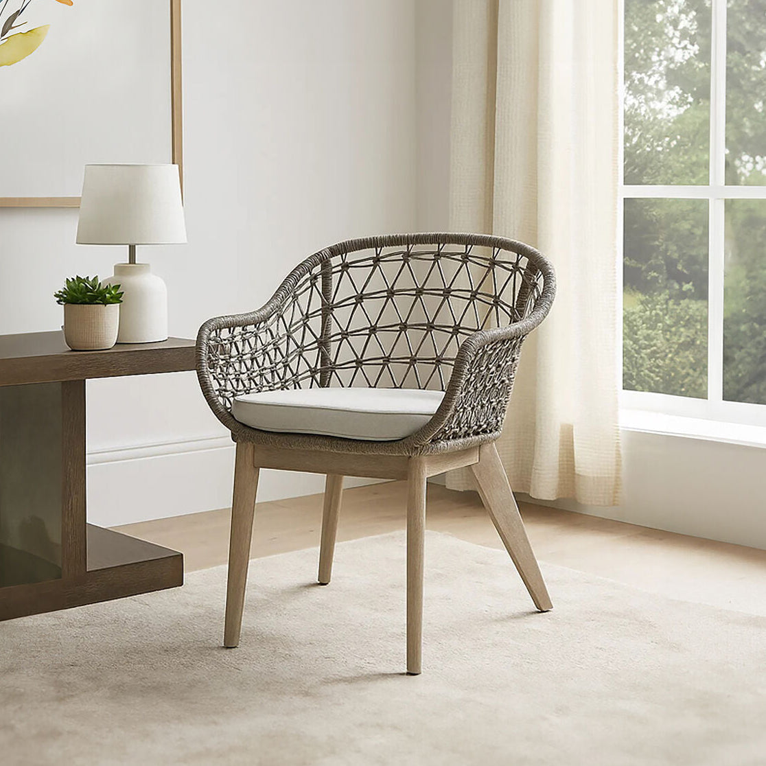 Opus Grey Woven Rope Chair
